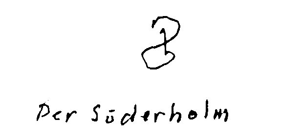 Namnteckning Pär Söderholm